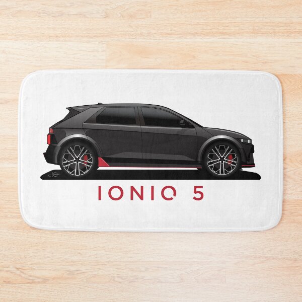 Item preview, Ioniq 5 N line Black illustration designed and sold by blackdogshop.