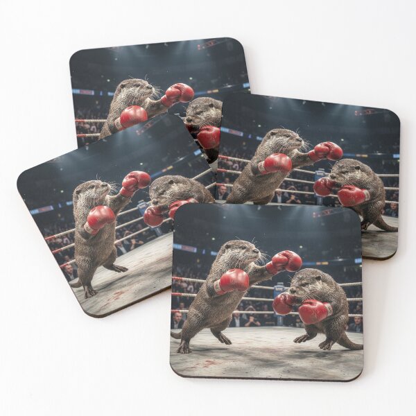Item preview, Otters Leave It All in the Squared Circle designed and sold by Tridentulus.