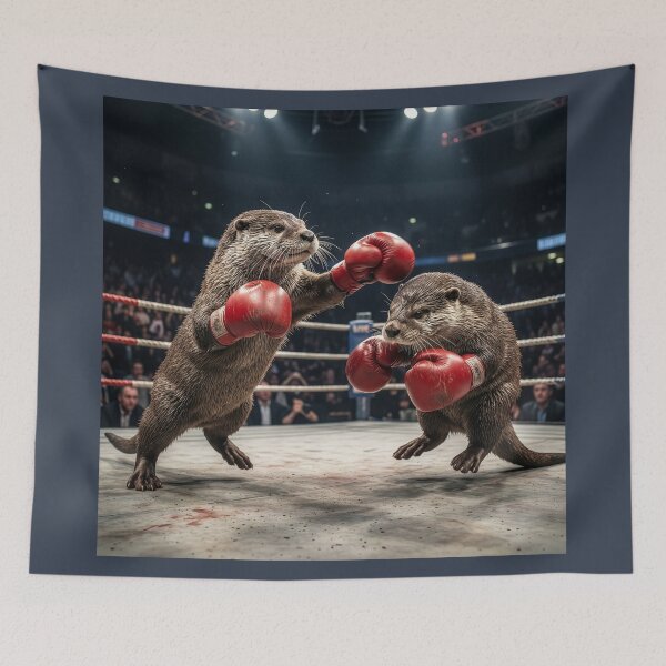 Item preview, Otters Leave It All in the Squared Circle designed and sold by Tridentulus.