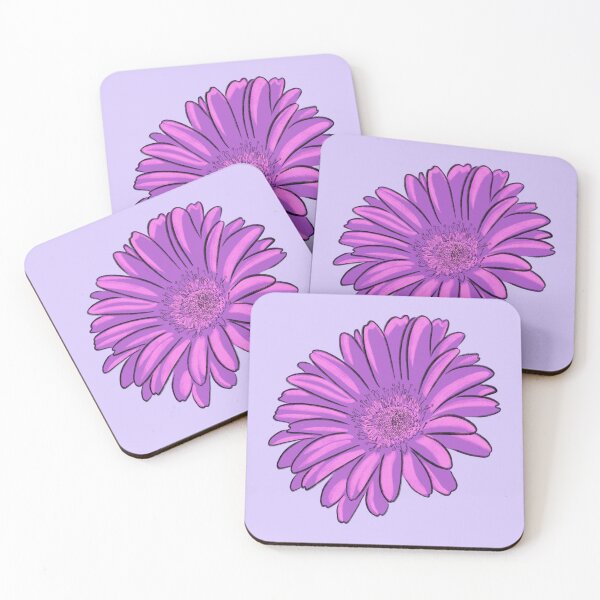 Item preview, Dreamy Purple Floral Aesthetic | Lavender Daisy Digital Art designed and sold by MysticPurpleHue.