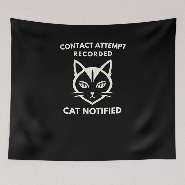 Item preview, Contact Attempt Recorded Cat Notified designed and sold by Lyfeinsights.