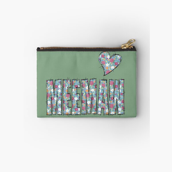 Item preview, Meemaw Floral Stitch Pattern  With green Background  designed and sold by missmann.