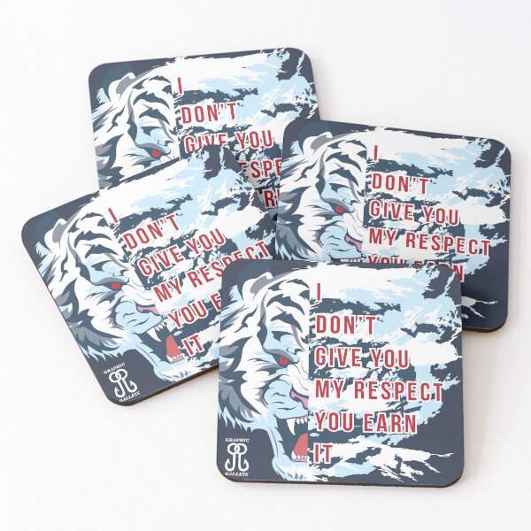 Item preview, You Earn My Respect designed and sold by Graphic-Galleys.