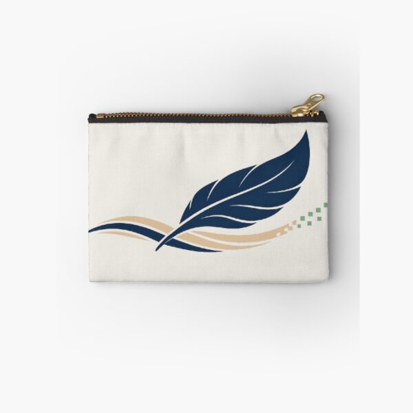 Item preview, ​Minimalist Elegant Feather Line Art - Abstract Creative Quill Edition designed and sold by Inkfino.