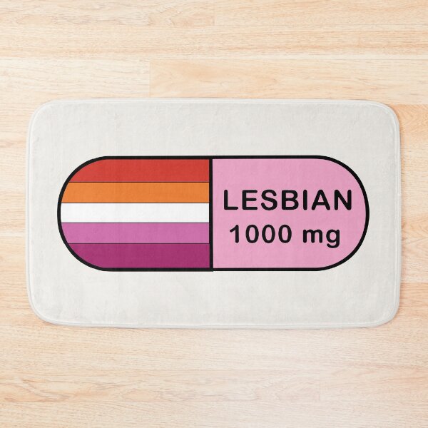 Item preview, Lesbian Pride Month LGBTQ Pill designed and sold by Cannaxes Studio.