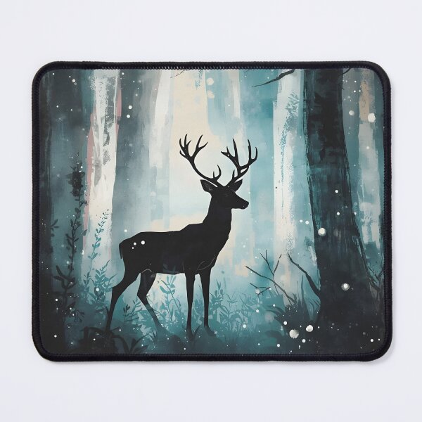 Item preview, Magical forest at night designed and sold by uunaa.