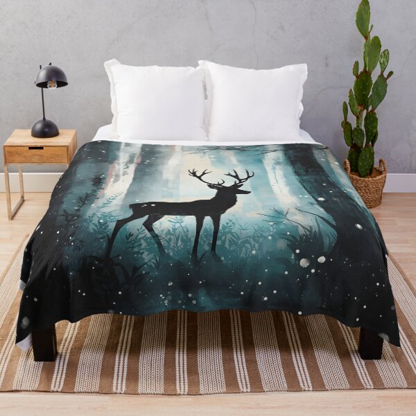 Item preview, Magical forest at night designed and sold by uunaa.