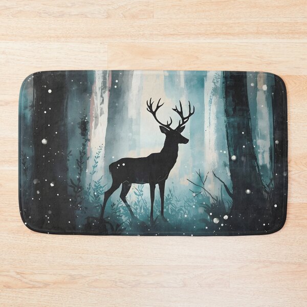 Item preview, Magical forest at night designed and sold by uunaa.