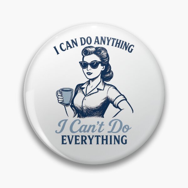 Item preview, Retro I Can Do Anything Design designed and sold by bookclubpress.