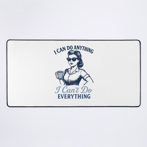 Item preview, Retro I Can Do Anything Design designed and sold by bookclubpress.