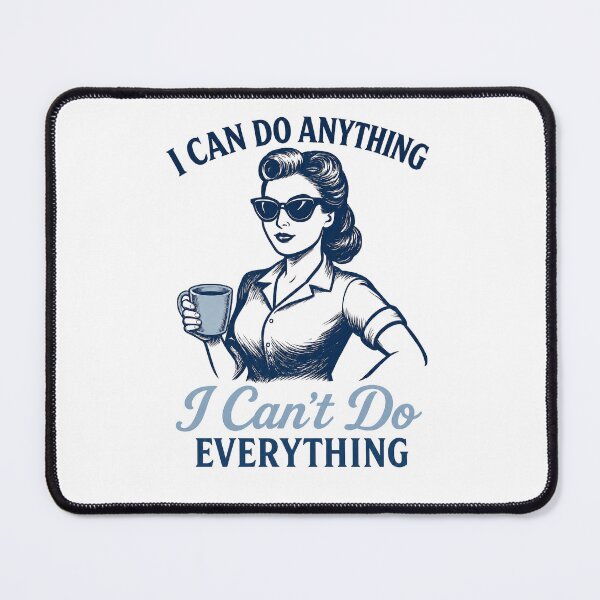 Item preview, Retro I Can Do Anything Design designed and sold by bookclubpress.