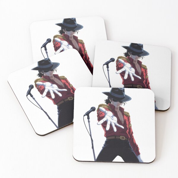 Item preview, Anime Michael Jackson Red Jacket Pose designed and sold by ExploreAura Studio.