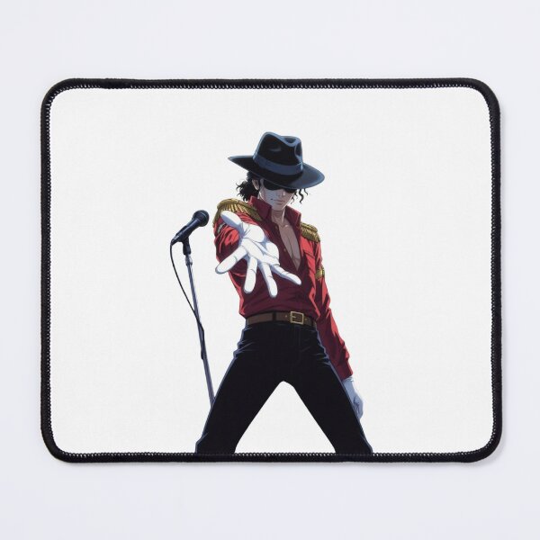 Item preview, Anime Michael Jackson Red Jacket Pose designed and sold by ExploreAura Studio.