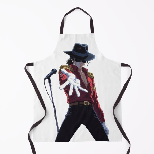Artikelvorschau, Anime Michael Jackson Pose mit roter Jacke entworfen und verkauft von ExploreAura Studio.