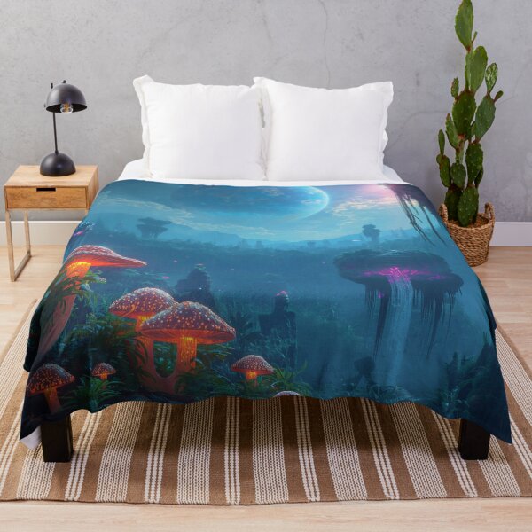 Item preview, Floating Reef Jungle Fantasy Landscape designed and sold by Luminous Wilds.