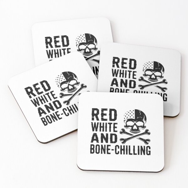 Item preview, Red White And Bone-Chilling designed and sold by theartfulaspie.