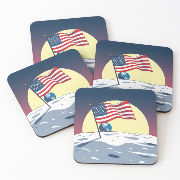 Item preview, Lunar Freedom Flag designed and sold by Petringo.