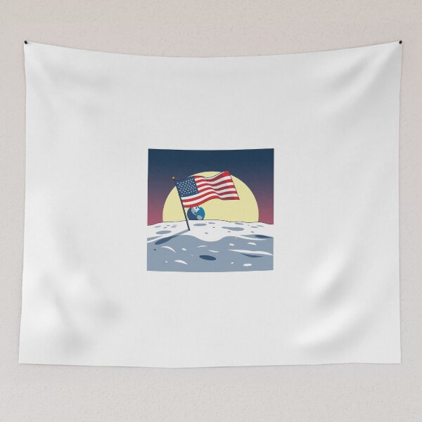 Item preview, Lunar Freedom Flag designed and sold by Petringo.