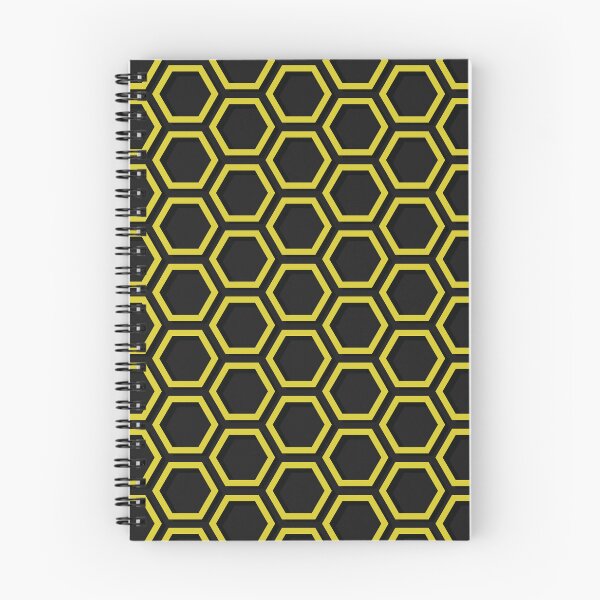 Item preview, Golden Honeycomb Geometric Pattern Design designed and sold by Hallowed Artistry.