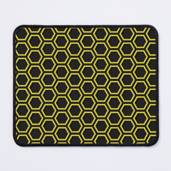 Item preview, Golden Honeycomb Geometric Pattern Design designed and sold by Hallowed Artistry.