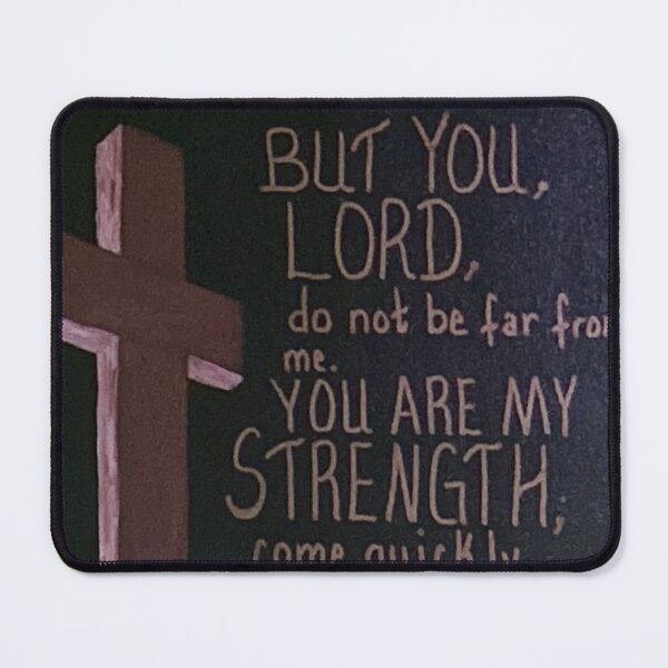 Item preview, Psalm 22:19 Christian Cross Painting designed and sold by NapierStudios.