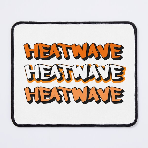 Item preview, Orange Heatwave Graffiti Text Design designed and sold by Fantacaroo Designs.