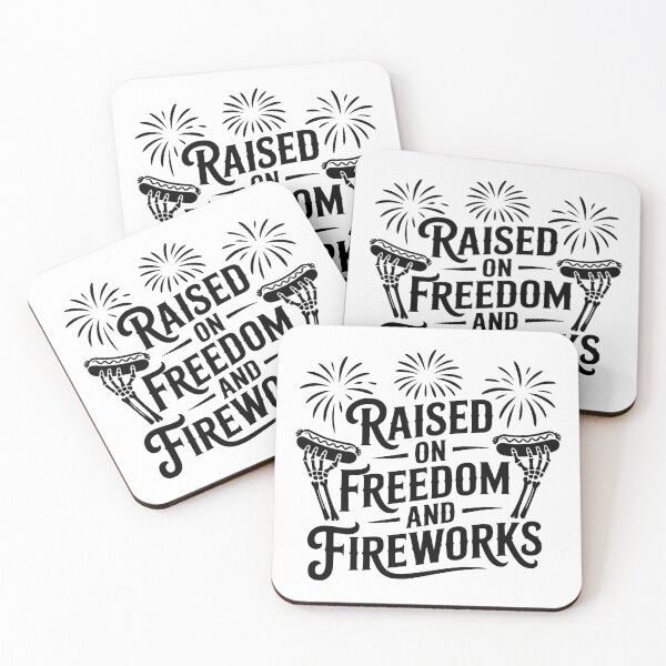 Item preview, Raised On Freedom And Fireworks designed and sold by theartfulaspie.