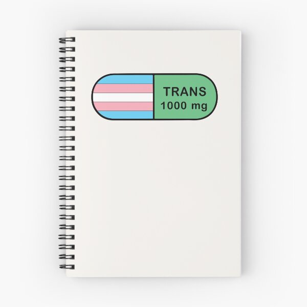Item preview, Trans 1000 mg Pride Capsule - LGBTQ Energetic Pill designed and sold by Cannaxes Studio.