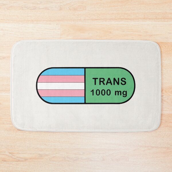 Item preview, Trans 1000 mg Pride Capsule - LGBTQ Energetic Pill designed and sold by Cannaxes Studio.