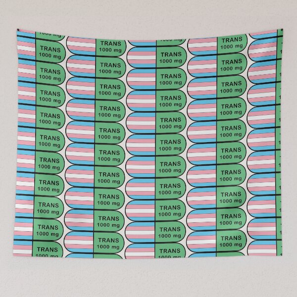 Item preview, Trans 1000 mg Pride Capsule - LGBTQ Energetic Pill designed and sold by Cannaxes Studio.