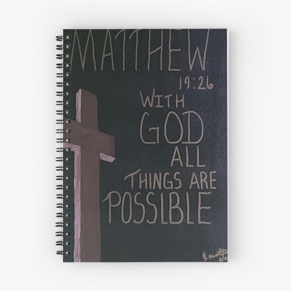 Item preview, MATTHEW 19:26 designed and sold by NapierStudios.