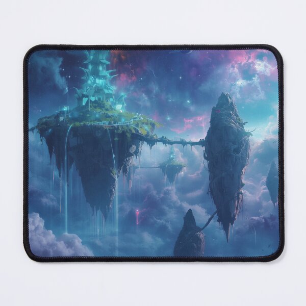 Item preview, Celestial Floating Islands Fantasy Landscape designed and sold by Luminous Wilds.