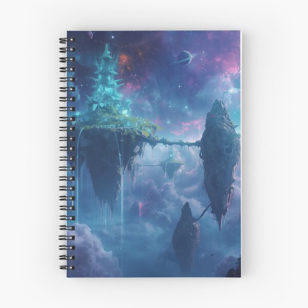 Item preview, Celestial Floating Islands Fantasy Landscape designed and sold by Luminous Wilds.