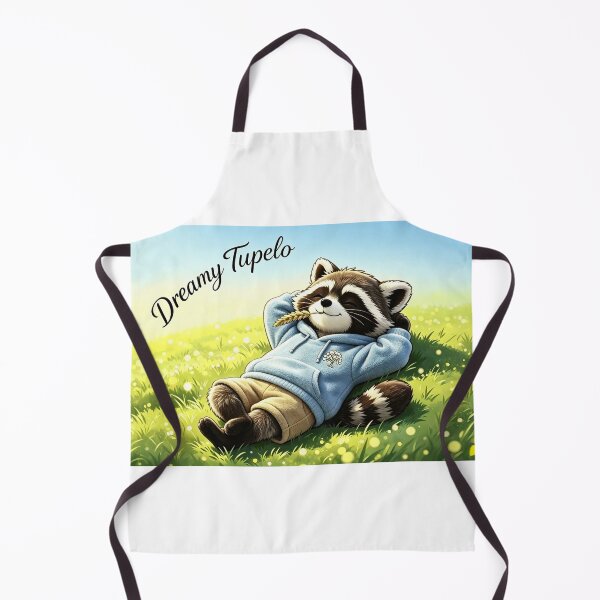 Item preview, Cute Sleeping Raccoon Avatar – Kawaii Baby Animal Cartoon Peaceful Nature Aesthetic Circle Design designed and sold by DreamyTupelo.