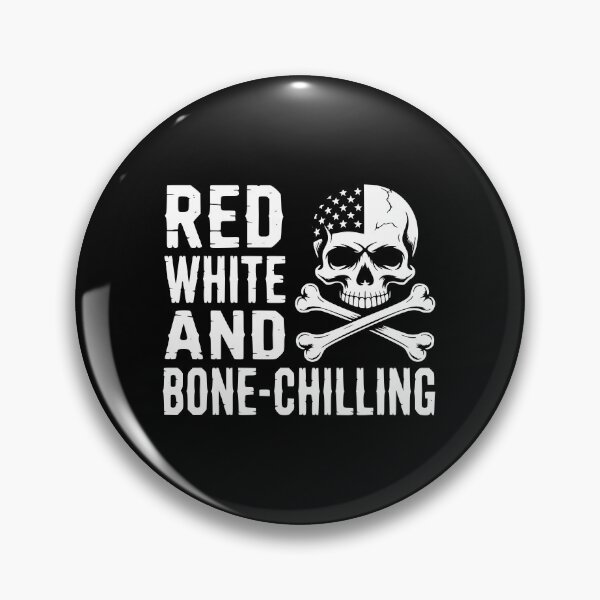 Item preview, Red White And Bone-Chilling designed and sold by theartfulaspie.