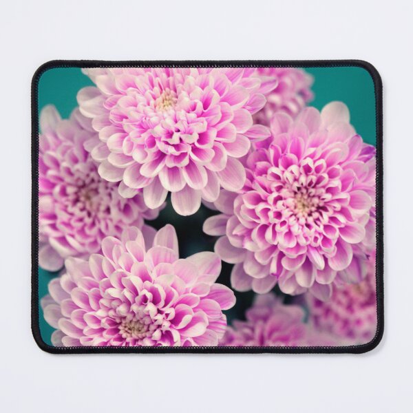 Item preview, Pink daisies on green background designed and sold by olena2552.