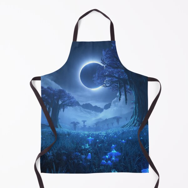 Item preview, Eclipse Forest Sanctuary Fantasy Alien Landscape designed and sold by Luminous Wilds.