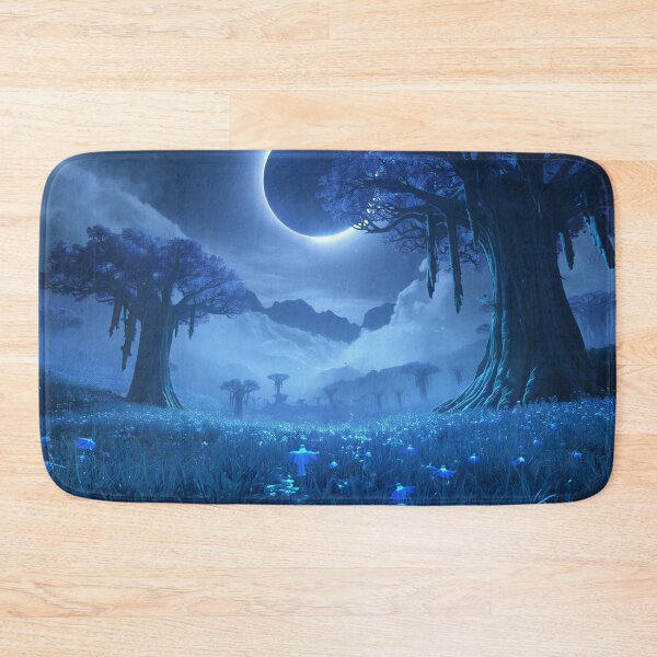 Item preview, Eclipse Forest Sanctuary Fantasy Alien Landscape designed and sold by Luminous Wilds.