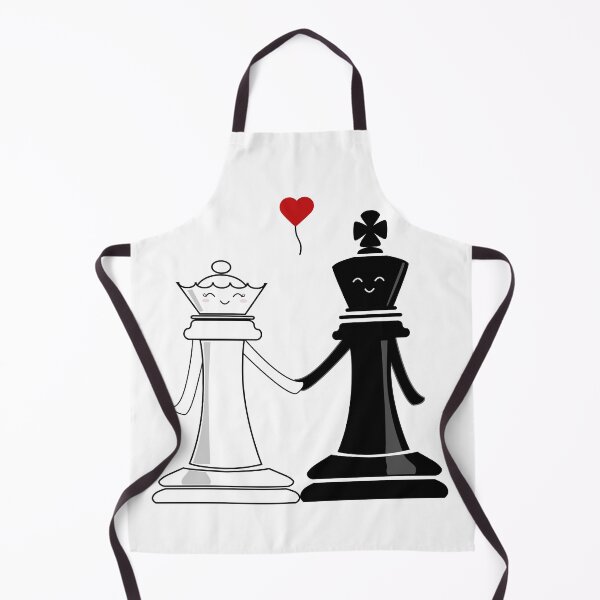 Item preview, King and Queen Chess Couple Gift – Matching Love Design designed and sold by Mrsmauve.