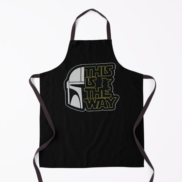 Item preview, Mandalorian Half Helmet This Is The Way Typography Art designed and sold by G-A-D-U.