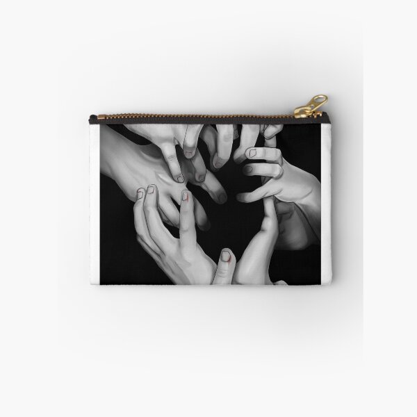 Item preview, “Self Portrait” Dramatic Hands Illustration designed and sold by Unsteadiii.