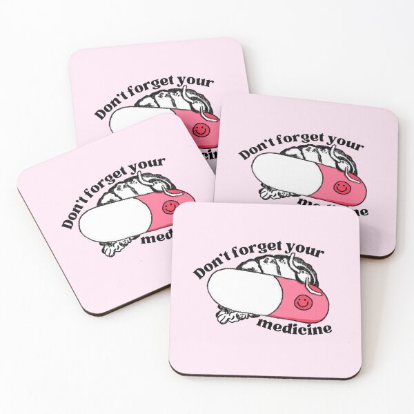 Item preview, Pink Pill Isopod Don't Forget Your Medicine designed and sold by potterspatch.