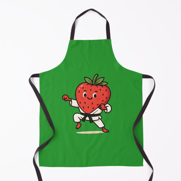 Item preview, Karate Strawberry In Action designed and sold by AlchemyColor.