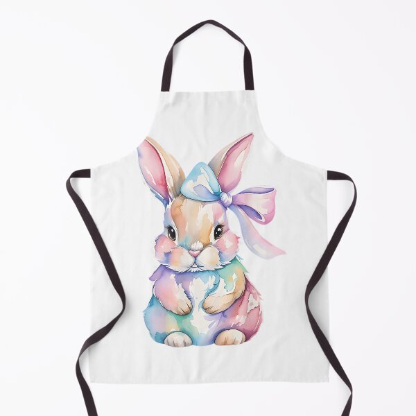Item preview, Rabbit Watercolor Floral Spring Cottagecore designed and sold by AliesKaruta.