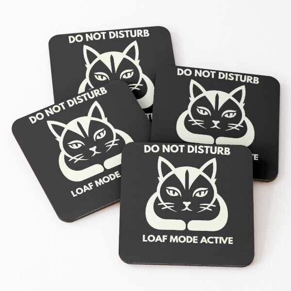 Item preview, Do Not Disturb Loaf Mode Active Cat designed and sold by Lyfeinsights.