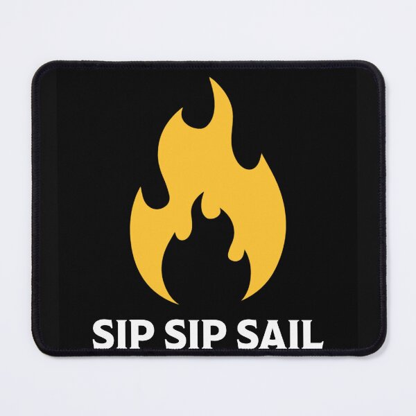 Item preview, Sip Sip Sail - Black designed and sold by PharosBrands.