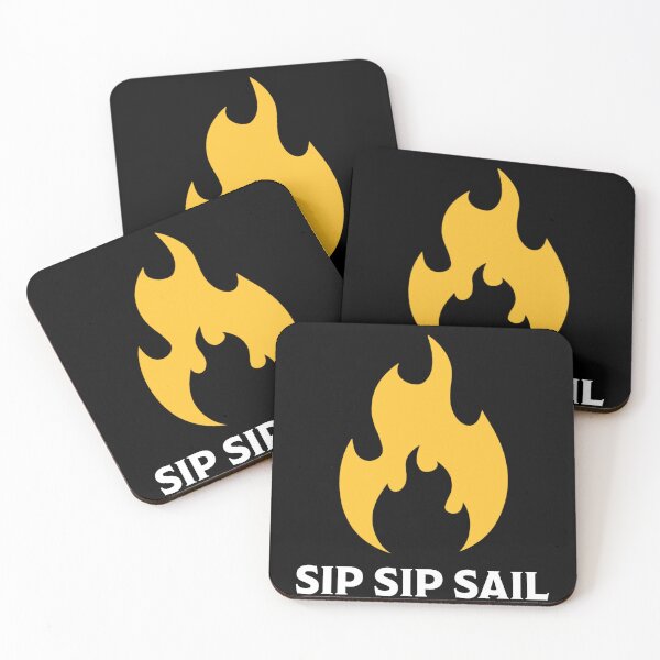 Item preview, Sip Sip Sail - Black designed and sold by PharosBrands.