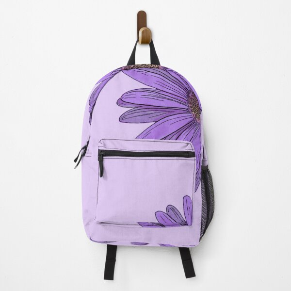 Item preview, Minimal Lavender Daisy Aesthetic | Purple Botanical Flower Art designed and sold by MysticPurpleHue.
