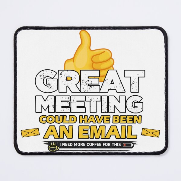Item preview, Great Meeting: Could have been an email designed and sold by Barely Operational.