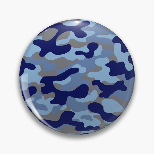 Item preview, Blue Tactical Camouflage Pattern  designed and sold by Phat Dog Designs .